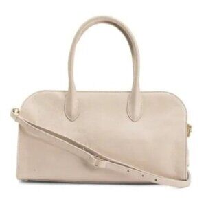 Claudia Firenze Women's NWT Cavallino Crossbody/Tote - Cream